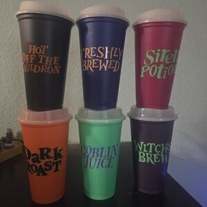 Starbucks Reusable Hot Cup Set Halloween